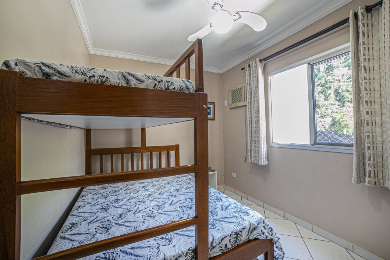 Apto 22E Ar Condicionado E Ventilador, 2 Quartos, Churrasqueira, Elevador E Piscina Ubatuba Exteriör bild